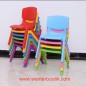 Chaise en plastique moulé moulé de jardin d’enfants / Par piece