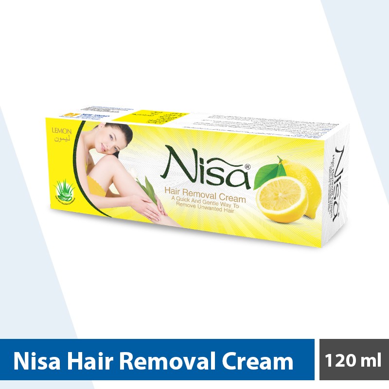 Nisa Crème Épilatoire Citron Large 120ml