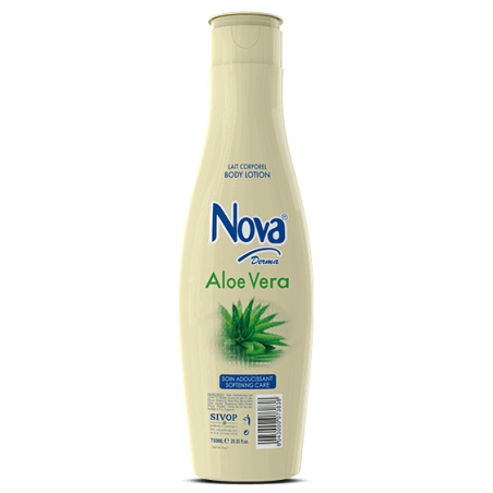Lait hydratant NOVA Derma Aloe verra Flacon de 750ml