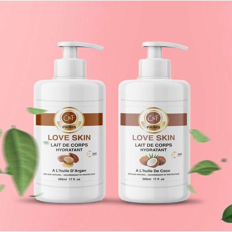 Love Skin Lait De Corps Hydratant A L'huile de carotte