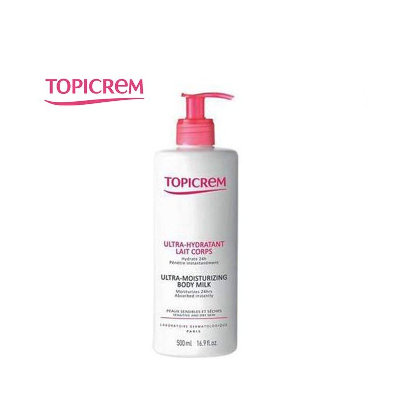 TOPICREM Topicrem Lait Corps Ultra-Hydratant - 500 ml