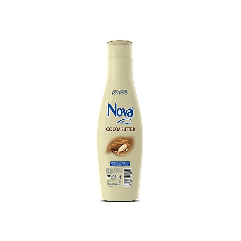 Nova Lait De Corps Novaderma Coco - 750ML