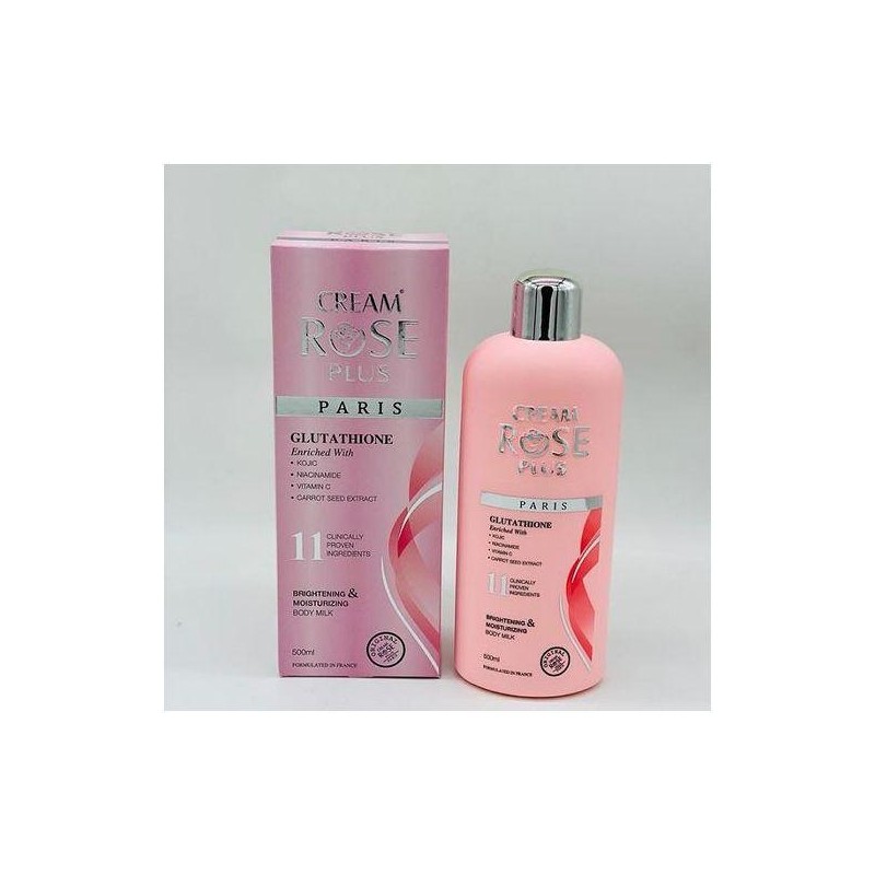 Lait de corps crème rose 500ml