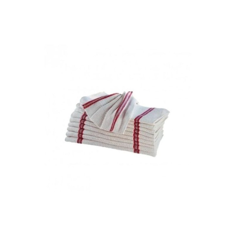 Paquet De 10 Serpillières - 50×60 cm - Blanc
