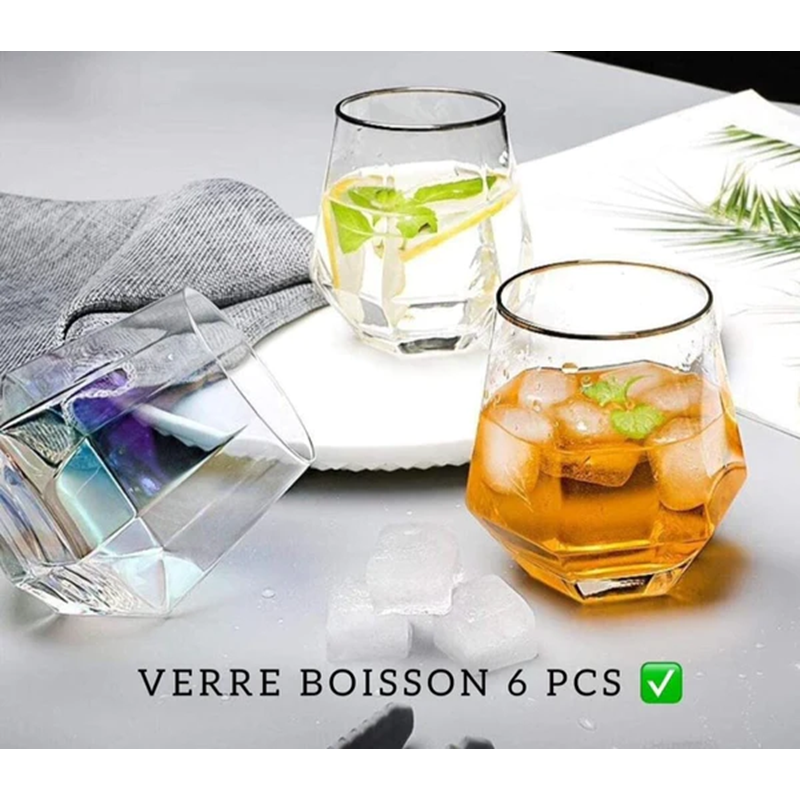 Verre de boisson 6 pieces 310 ml