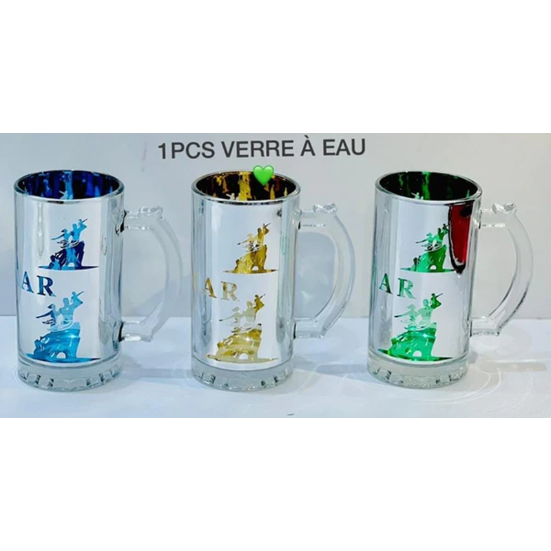 Tasse en verre d’eau Paris -Dakar