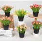 Plante artificielle en Pot de fleur artificiel M4