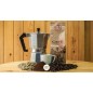 Machine à expresso Moka, pour 6 tasses de grains de café moulus