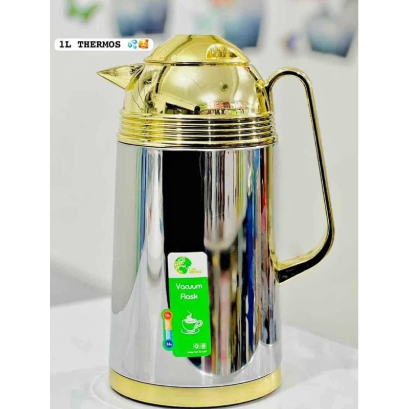 Thermos isotherme 1L - argentin - doré