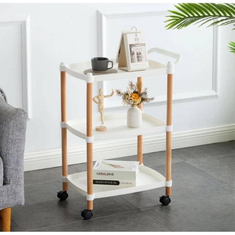 Meuble d'appoint , Mini table 3 rangements pour chambre et salon